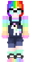 Скин по нику rainbowify