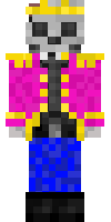 Скин по нику skeleton_king