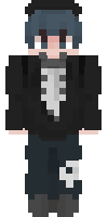 Скин по нику skullblack