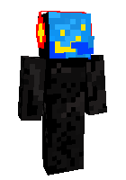 синий чел
