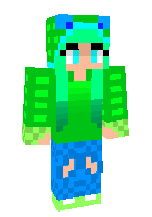 Green Girl без щёчек