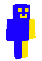 Синий и жёлтый скин