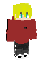 blue eyes. blonde hair?