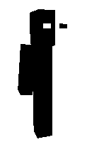 white and black