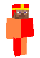 красно оранжевый steve