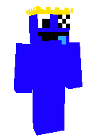 Blue from rainbow friends