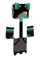 furry green fox