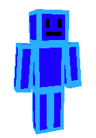 Blue man