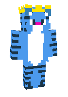 синий кот король