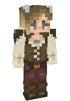 Medieval Girl with horns