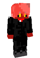 A demon in a tuxedo