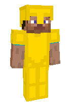 Steve with golden armor