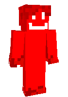 Red flame smile girl