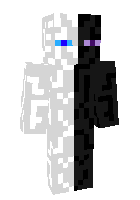 White and black enderman