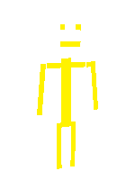жёлтый стикмен